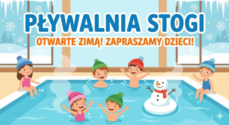 Harmonogram obowiązujący w okresie ferii zimowych na Pływalni Stogi